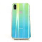 Чохол Gradient Glass Case iPhone X aquamarine(зас.тов.)