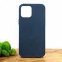 Шкіряний чохол Molan Leather Case для iPhone 12 Pro Max Blue(зас.тов.)