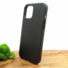 Шкіряний чохол Molan Leather Case для iPhone 12 Pro Max Black(зас.тов.)