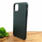 Шкіряний чохол Molan Leather Case для iPhone 11 Pro max Pine green(зас.тов.)