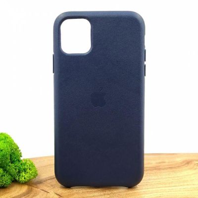 Шкіряний чохол Molan Leather Case для iPhone 11 Blue(зас.тов.)