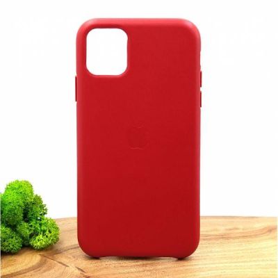 Шкіряний чохол Molan Leather Case для iPhone iPhone 11 Red(зас.тов.)