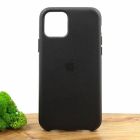 Шкіряний чохол Molan Leather Case для iPhone 11 Pro Black(зас.тов.)