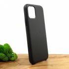 Шкіряний чохол Molan Leather Case для iPhone 11 Pro Black(зас.тов.)