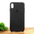 Шкіряний чохол Molan Leather Case для iPhone XS Max Black(зас.тов.)