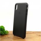 Шкіряний чохол Molan Leather Case для iPhone XS Max Black(зас.тов.)