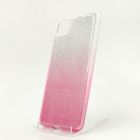 Силіконовий чохол із блискітками VAJA Huawei Y5P Pink(зас.тов.)