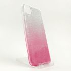Силіконовий чохол із блискітками VAJA Huawei Y5P Pink(зас.тов.)