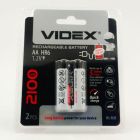 Акумулятори нікель-металногидридні AA Videx 2100 mAh (2 шт.)