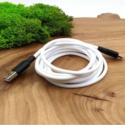 Кабель HOCO X21 USB - Micro USB 2 m White