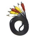 Кабель RCA 3 тюльпани — 3 тюльпани 3 м