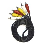 Кабель RCA 3 тюльпани — 3 тюльпани 3 м