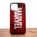 Скляний ударостійкий чохол з принтом Marvel для iPhone 12 Pro Max(зас.тов.)