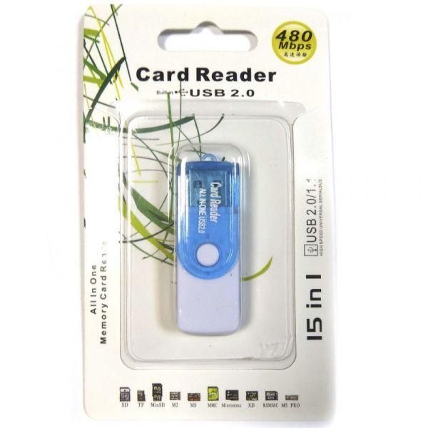 USB Card Reader 5 в 1 (картридер/перехідник)