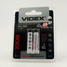 Акумулятори нікель-металногидридні Videx AAA 1000 mAh (2 шт.)