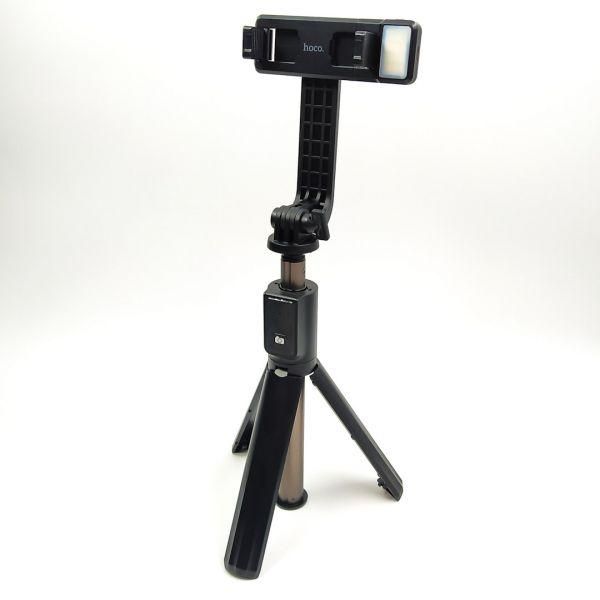 Штатив-monopod HOCO  K15/K16 (LED/Sports Camera Set/Remote Control) Black