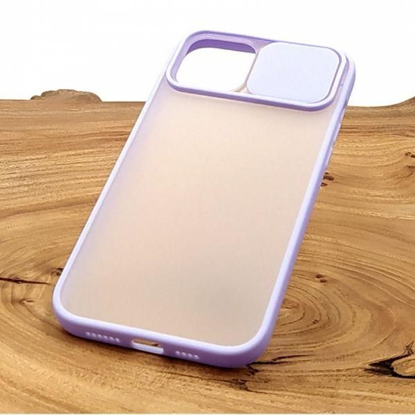 Чохол HOCO Smoke case Camera Protection для iPhone 12 PRO MAX Lilac(зас.тов.)