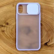 Чохол HOCO Smoke case Camera Protection для iPhone XS Lilac(зас.тов.)