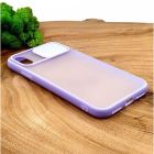 Чохол HOCO Smoke case Camera Protection для iPhone XS Lilac(зас.тов.)