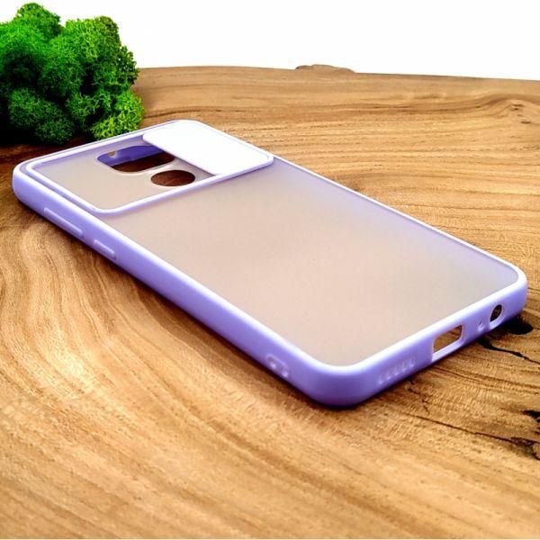 Чохол HOCO Smoke case Camera Protection для Xiaomi Redmi Note 9 Lilac(зас.тов.)