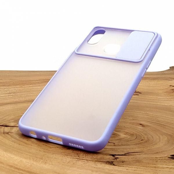 Чохол HOCO Smoke case Camera Protection для Samsung A10s Lilac(зас.тов.)
