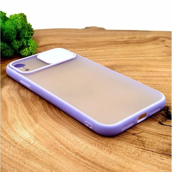 Чохол HOCO Smoke case Camera Protection для iPhone XR Lilac(зас.тов.)