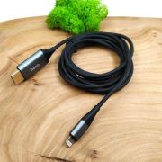 Кабель Hoco UA15 HDMI - Lightning  2m(зас.тов.)