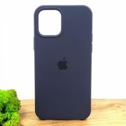 Чохол Silicone Case для iPhone 12/12 Pro Navy Storm