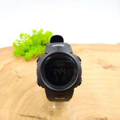 Чоловічий годинник Skmei 1231 BK з компасом