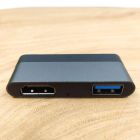 Хаб USAMS SJ462 Type-C (USB3.0/HDMI) Gray(зас.тов.)