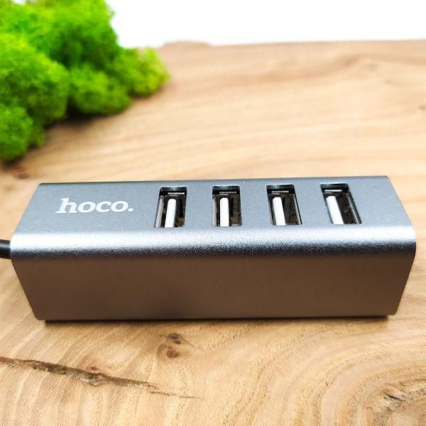 USB хаб Hoco HB1 BLACK