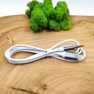 AUX кабель MOXOM  MX-AX21 3.5 - Lightning