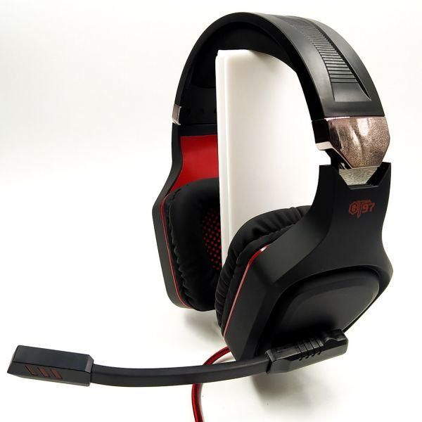 Ігрові навушники OVLENG GT97 з RGB-підсвіткою Black(зас.тов.)