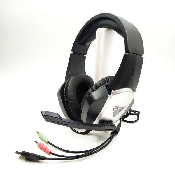 Ігрові навушники з підсвіткою JEDEL RGB GH-220 Black(зас.тов.)