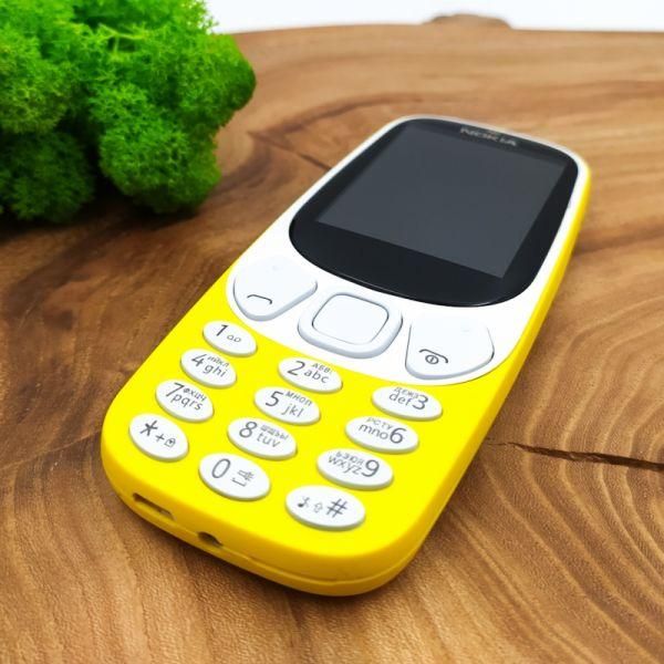 Кнопковий телефон Nokia 3310 2G Yellow