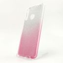 Силіконовий чохол із блискітками VAJA Huawei P40 Lite E Pink(зас.тов.)