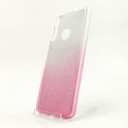 Силіконовий чохол із блискітками VAJA Huawei P40 Lite E Pink(зас.тов.)