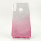 Силіконовий чохол із блискітками VAJA Huawei P40 Lite E Pink(зас.тов.)