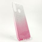 Силіконовий чохол із блискітками VAJA Huawei P40 Lite E Pink(зас.тов.)