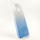 Силіконовий чохол із блискітками VAJA Huawei Y6P Blue(зас.тов.)