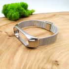 Металевий ремінець для фітнес-браслета Mi Band 3/4 Milanese Loop Silver