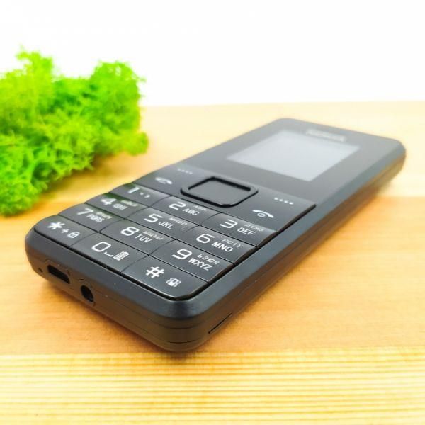 Кнопковий телефон із потужним акумулятором NOKIA 216 Black