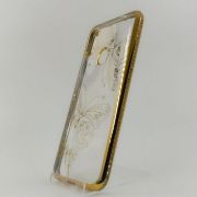 Силіконовий чохол Kings Bar зі стразами Samsung A31 Butterfly(зас.тов.)