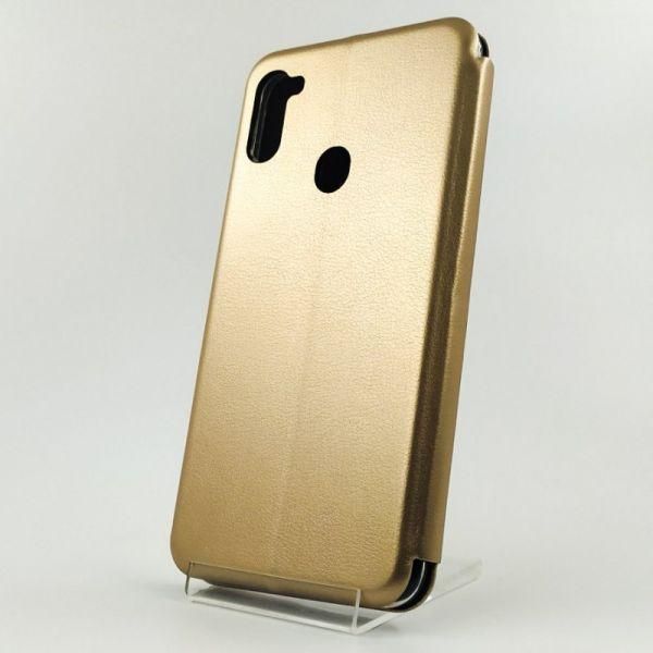 Чохол-книжка Hoco Samsung A11 Gold(зас.тов.)
