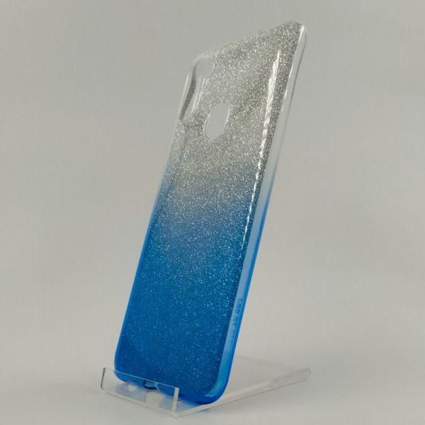 Силіконовий чохол VAJA градієнт Samsung A11 Blue(зас.тов.)