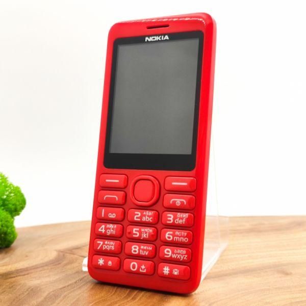 Кнопковий телефон Nokia 206 2G Red