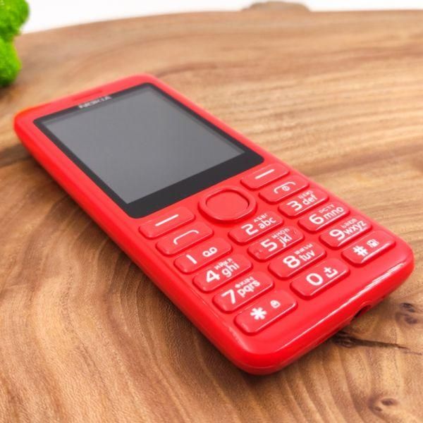 Кнопковий телефон Nokia 206 2G Red