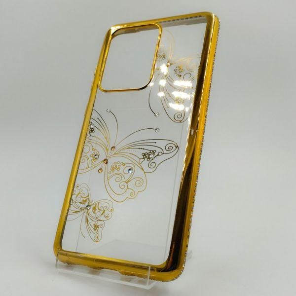 Силіконовий чохол Kings Bar зі стразами Samsung S20 Ultra Butterfly(зас.тов.)