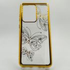 Силіконовий чохол Kings Bar зі стразами Samsung S20 Ultra Butterfly(зас.тов.)