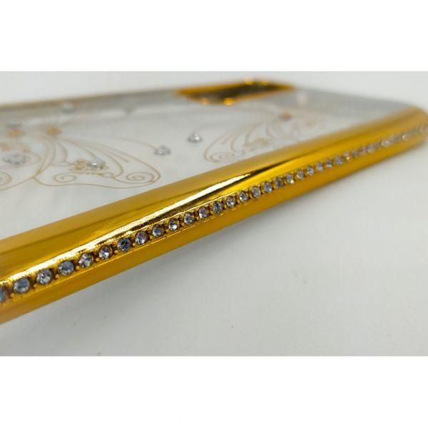 Силіконовий чохол Kings Bar зі стразами Samsung S20 Ultra Butterfly(зас.тов.)